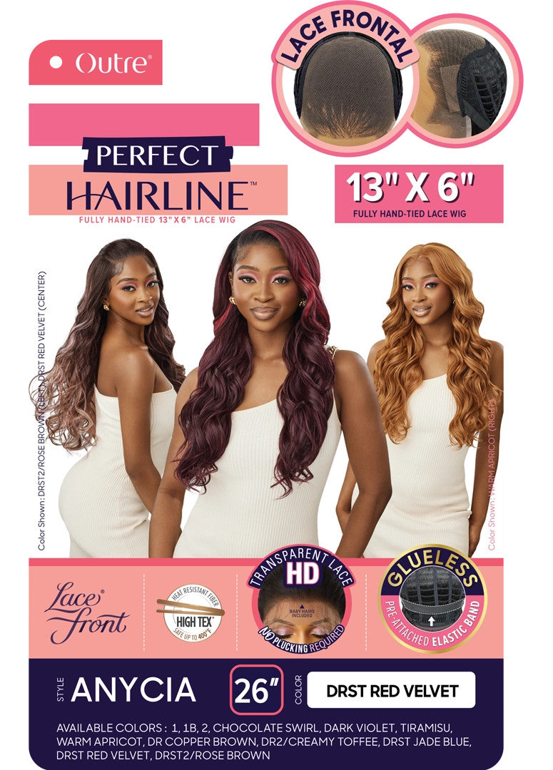 OUTRE Perfect Hairline Synthetic HD Lace Wig - Anycia