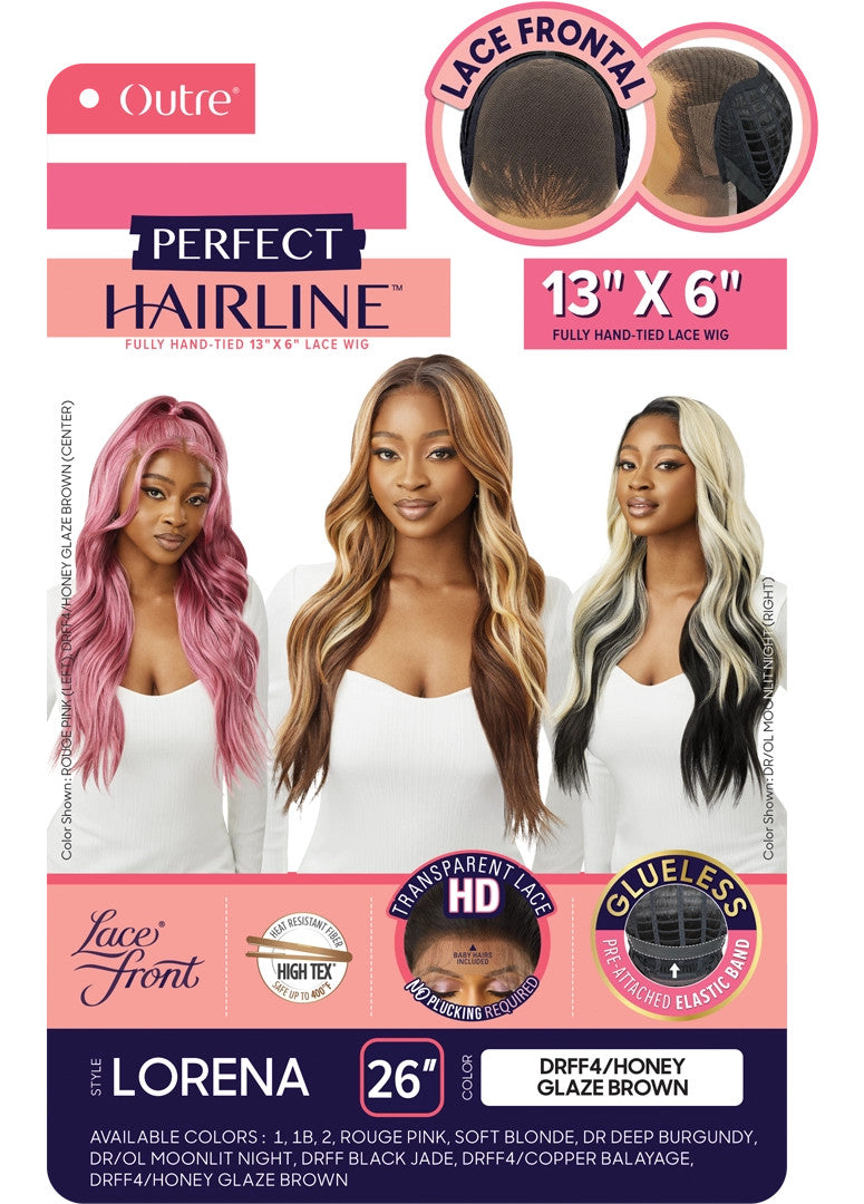 OUTRE Perfect Hairline Synthetic HD Lace Wig - Lorena