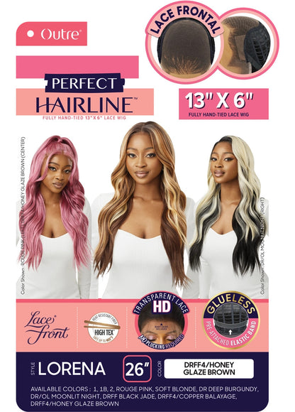 OUTRE Perfect Hairline Synthetic HD Lace Wig - Lorena