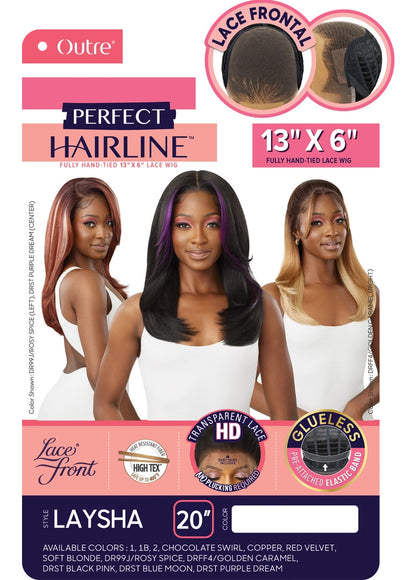OUTRE Perfect Hairline Synthetic HD Lace Wig - LAYSHA