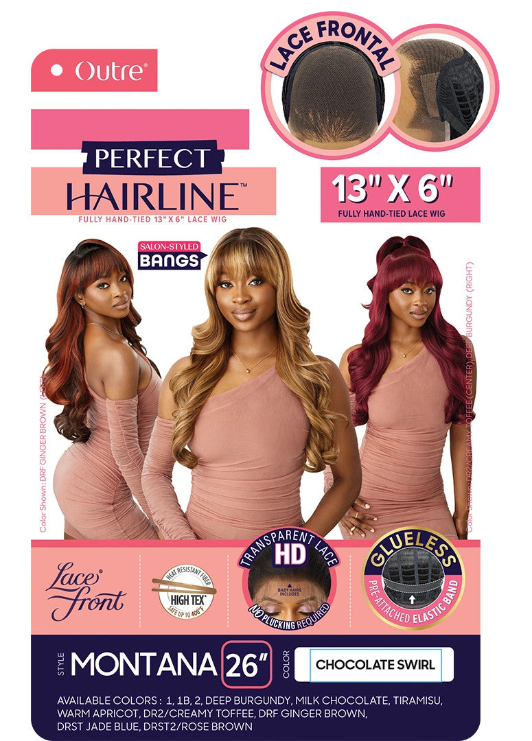 OUTRE Perfect Hairline Synthetic HD 13x6 Lace Front Wig - MONTANA