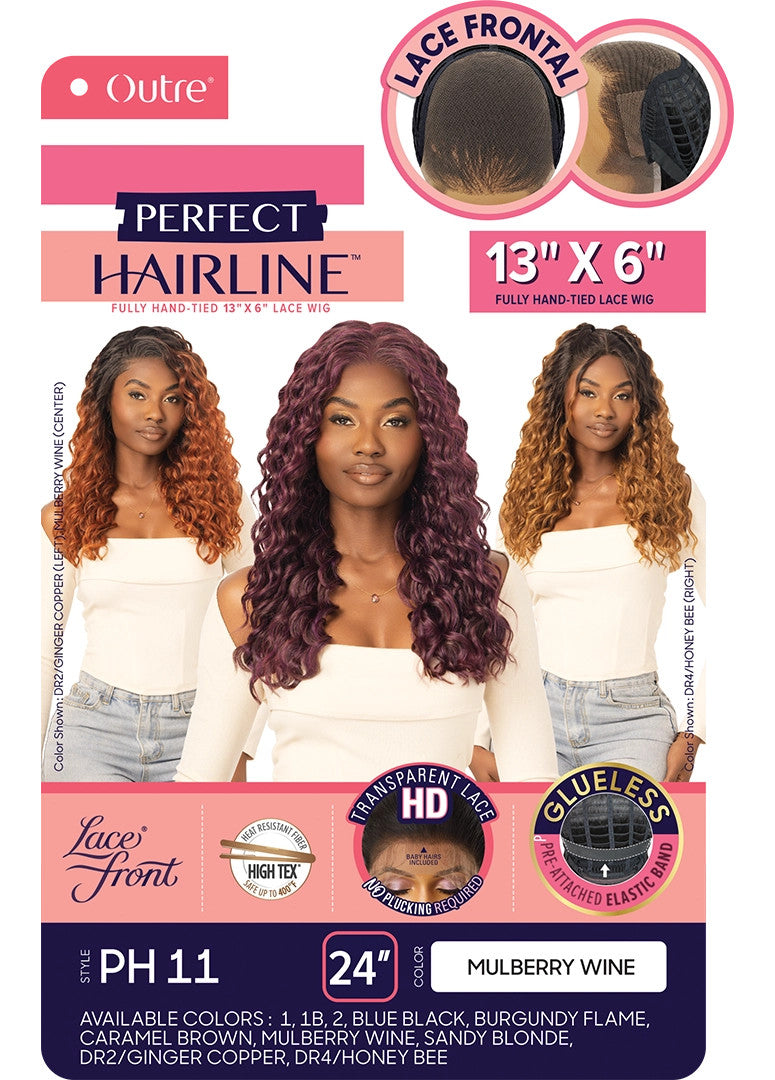 OUTRE Perfect Hairline Synthetic HD Lace Wig - PH 11