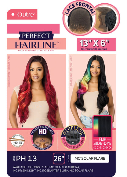 OUTRE Perfect Hairline Synthetic HD Lace Wig - PH 13