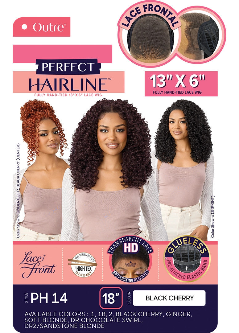 OUTRE Perfect Hairline Synthetic HD Lace Wig - PH 14