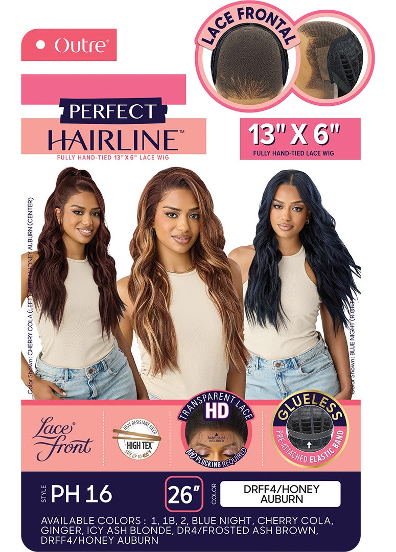 OUTRE Perfect Hairline Synthetic HD Lace Wig - PH 16