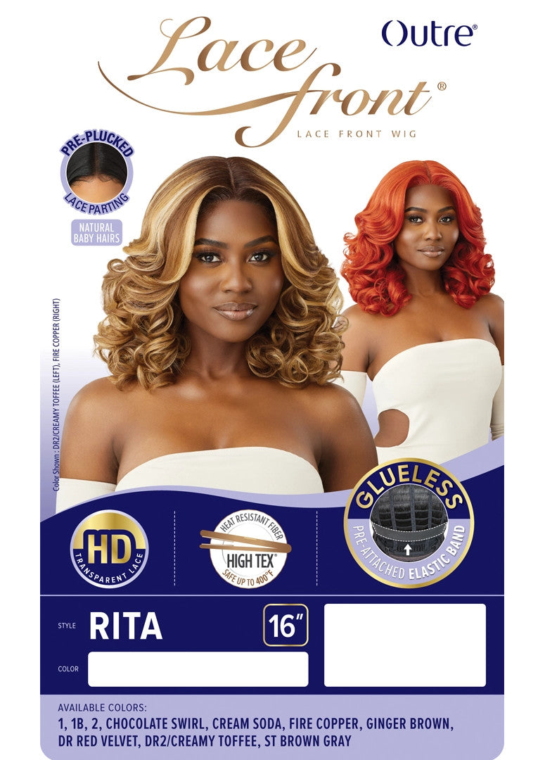 OUTRE HD Transparent Lace Front Wig - RITA