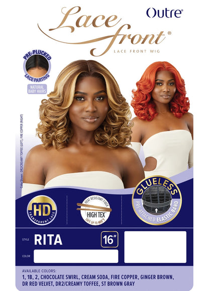 OUTRE HD Transparent Lace Front Wig - RITA
