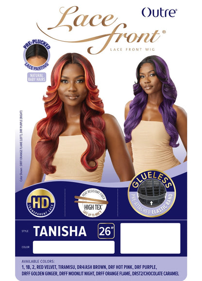 OUTRE HD Transparent Lace Front Wig - TANISHA