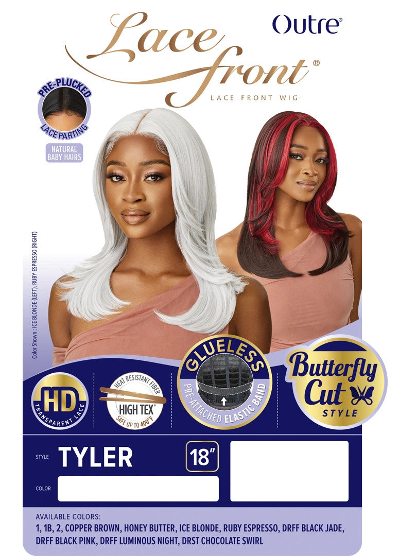 OUTRE HD Transparent Lace Front Wig - TYLER