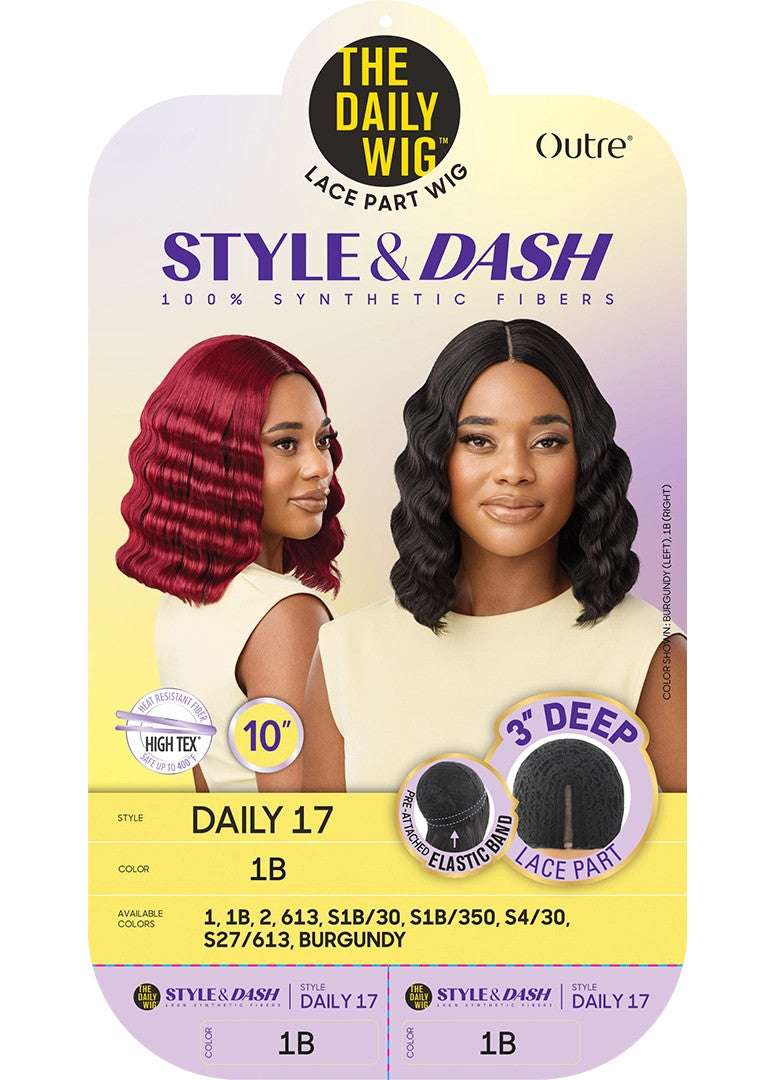 OUTRE The Daily Wig STYLE & DASH Synthetic Lace Part Wig - Daily 17
