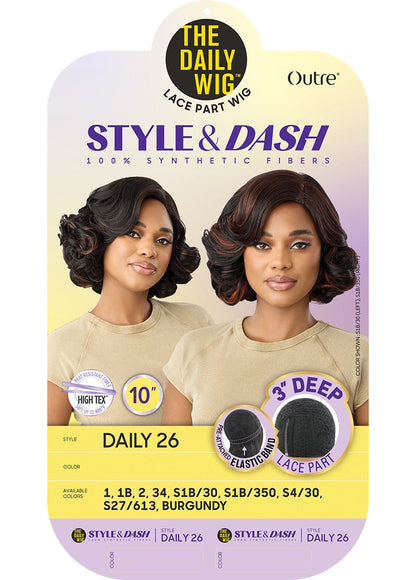 OUTRE The Daily Wig STYLE & DASH Synthetic Lace Part Wig - Daily 26