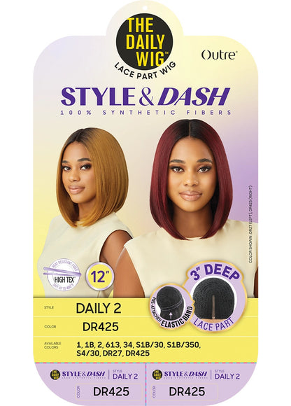 OUTRE The Daily Wig STYLE & DASH Synthetic Lace Part Wig - Daily 2