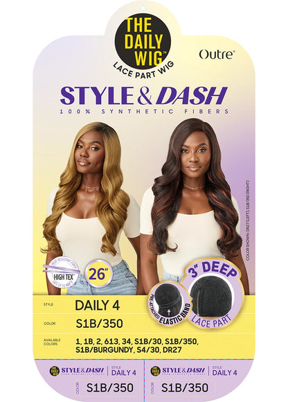 OUTRE The Daily Wig STYLE & DASH Synthetic Lace Part Wig - Daily 4
