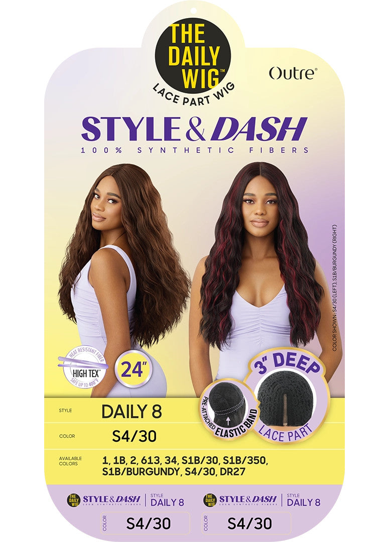 OUTRE The Daily Wig STYLE & DASH Synthetic Lace Part Wig - Daily 8