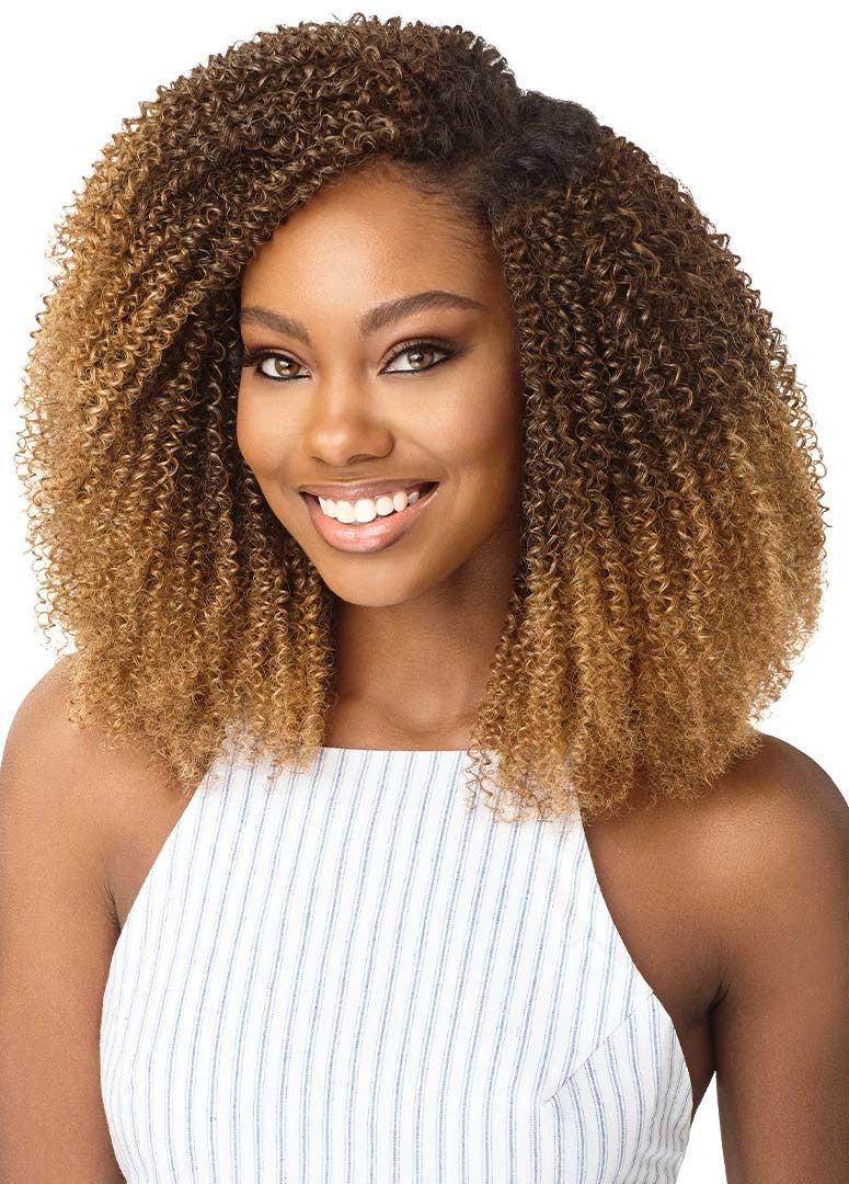 OUTRE Synthetic Big Beautiful Hair Clip In 9PCS - 4C Coily Fro 10"