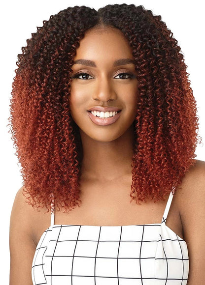 OUTRE Synthetic Big Beautiful Hair Clip In 9PCS - 4A Kinky Curl
