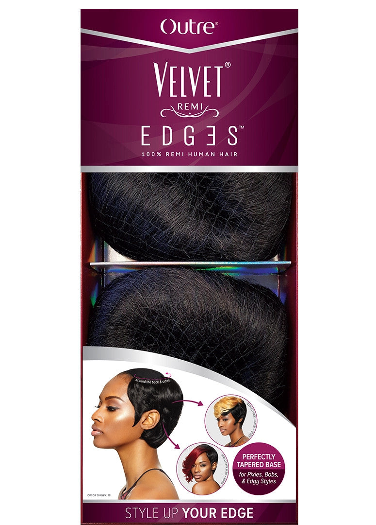 OUTRE 100% Human Hair Weave Velvet Remi Tara Edge