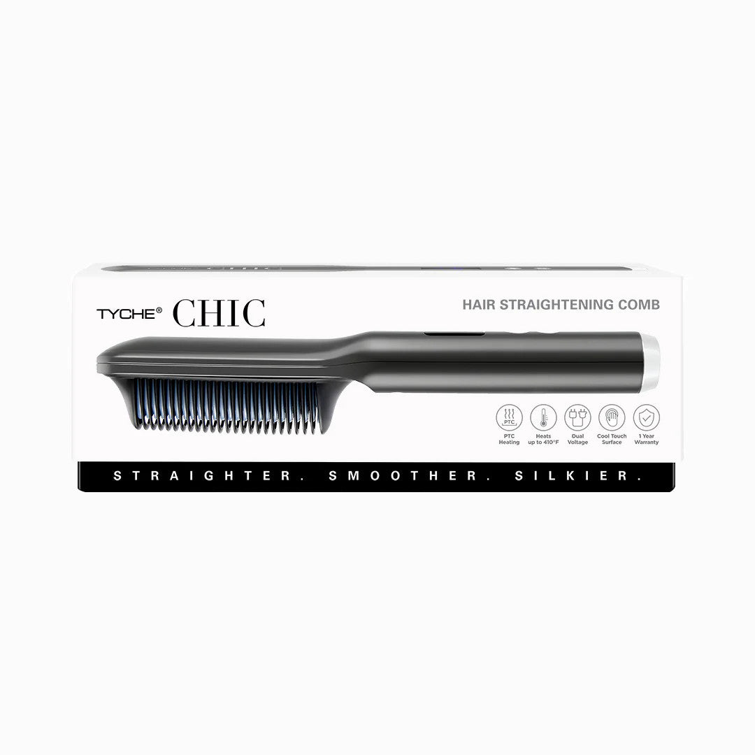 TYCHE Chic Hair Straightening Comb