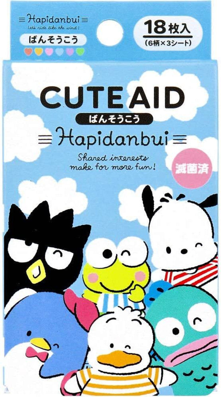 Santan Sanrio Cute Aid Bandages (18pcs)