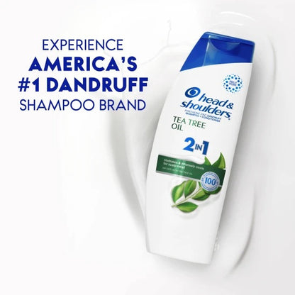 Head and Shoulders 2-In-1 Tea Tree Oil Dandruff Shampoo (12.5 oz)