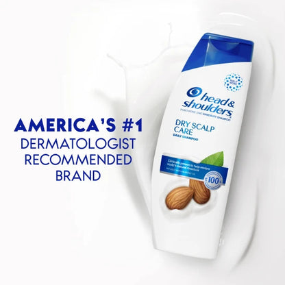 Head and Shoulders Dry Scalp Care Almond Hair Shampoo (12.5 oz)
