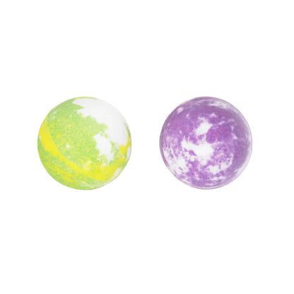 THE CREME SHOP Hello Kitty HELLO FIZZY Scented Bath Bomb Duo (Eucalyptus & Lavender)