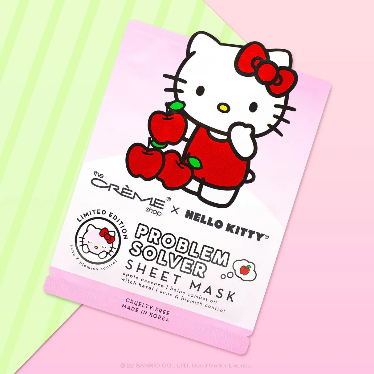 THE CREME SHOP X Hello Kitty Problem Solver Sheet Mask (3 sheets)