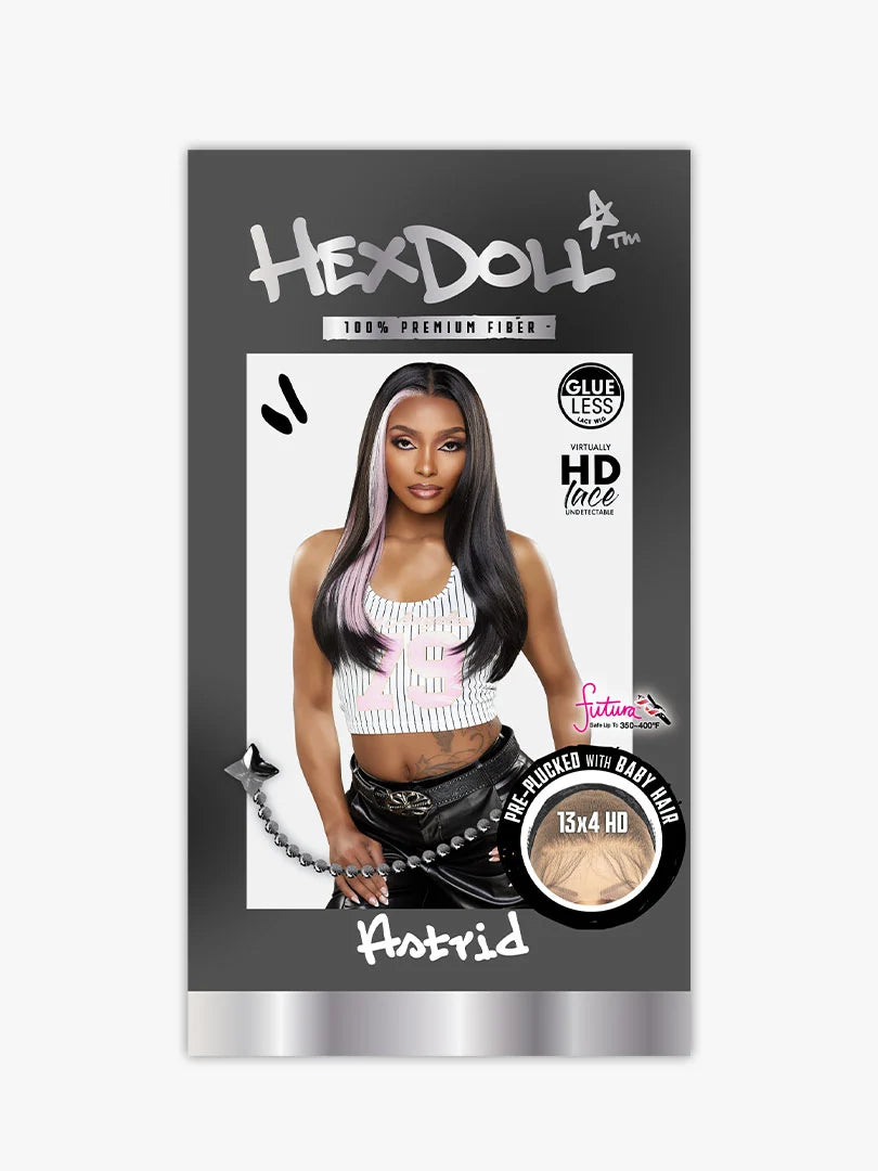 SENSATIONNEL Synthetic 13X4 HD Lace Front Wig - HEXDOLL ASTRID