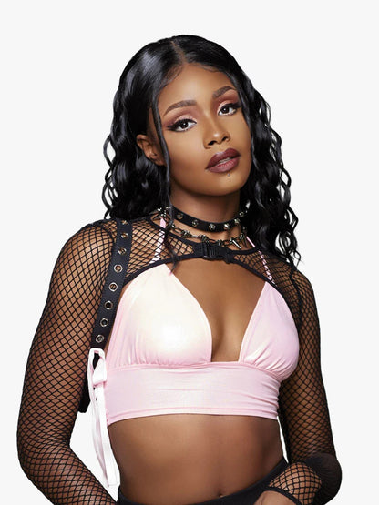 SENSATIONNEL Synthetic 13X4 HD Lace Front Wig - HEXDOLL EMBER