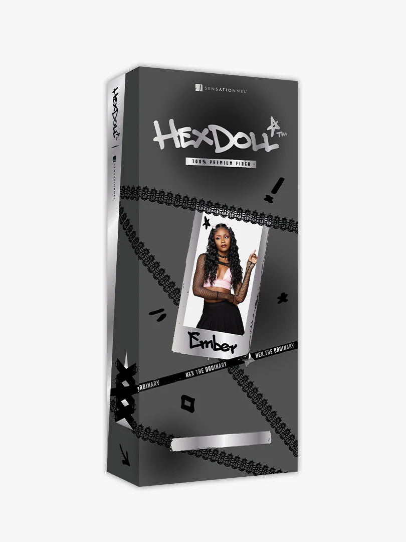SENSATIONNEL Synthetic 13X4 HD Lace Front Wig - HEXDOLL EMBER