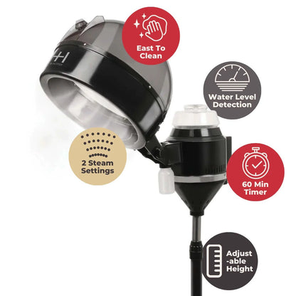 Annie Hot & Hotter Professional Salon Stand Hair Steamer
