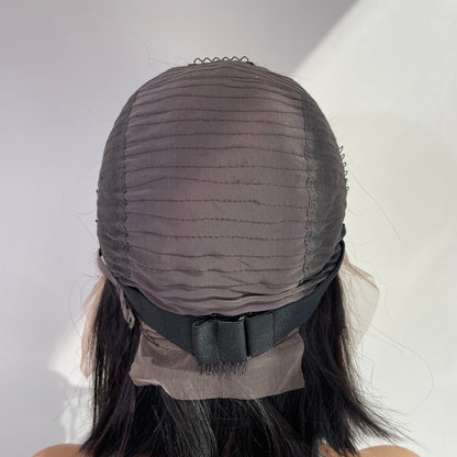 CITY GIRL 100% Human Hair 13x4 Frontal Wig - Bob Straight (10"-12")