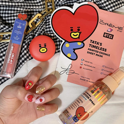 THE CREME SHOP BT21 TATA Galactic Love Gel Nail Strips (Set of 35)