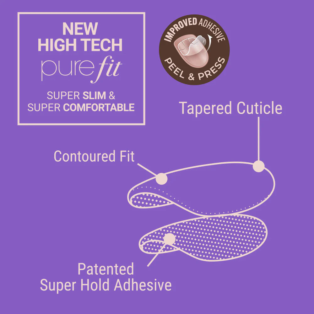 KISS Impress French Manicure Press On Nails - SO LUCKY