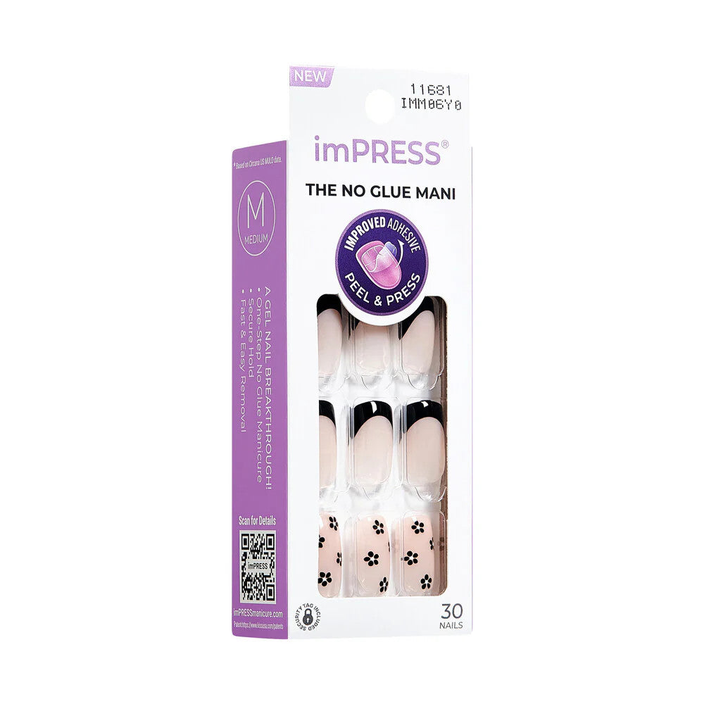 KISS Impress French Manicure Press On Nails - SO LUCKY