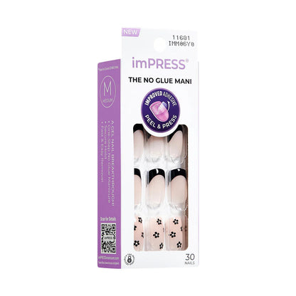 KISS Impress French Manicure Press On Nails - SO LUCKY