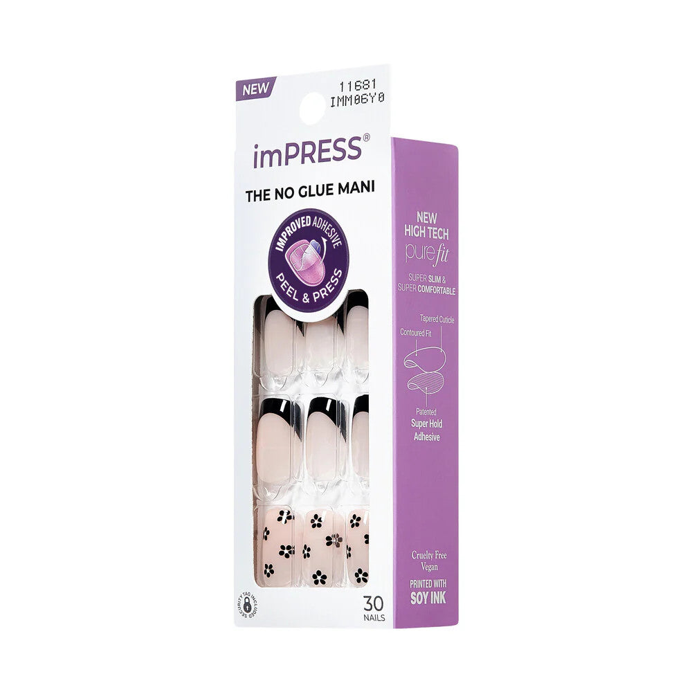 KISS Impress French Manicure Press On Nails - SO LUCKY