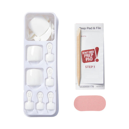 KISS Impress French Manicure Press On Toenails - LOVIN ON