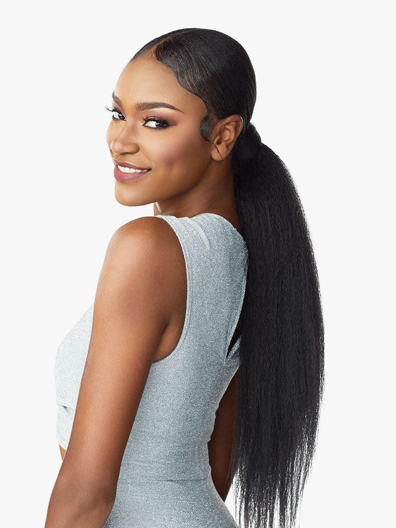 SENSATIONNEL Ponytail Instant Pony Wrap - Kinky Straight 24"