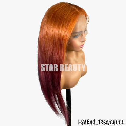Bellatique 100% Human Hair I-Part Lace Wig - SARAH(T350/CHOCO)