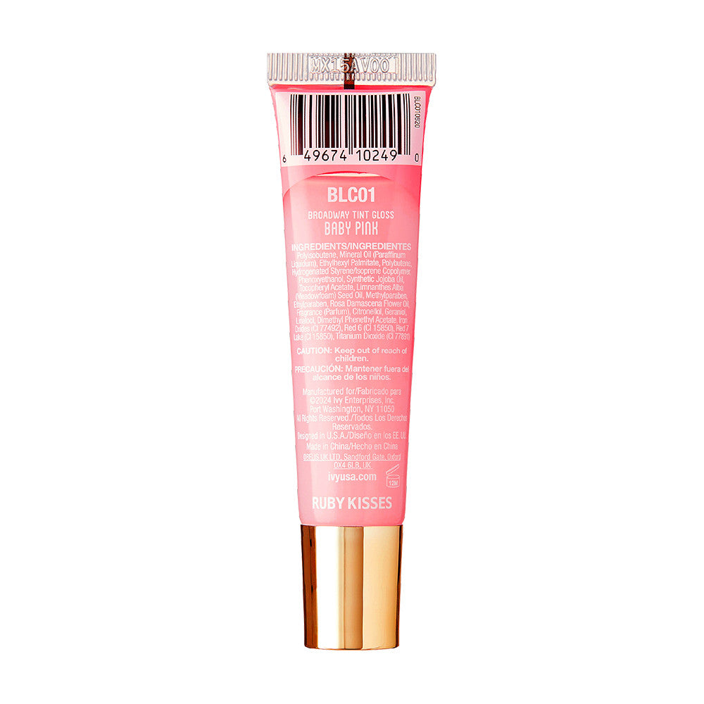 Ruby Kisses Broadway Vita-Lip Tinted Lip Gloss Rosehip Oil