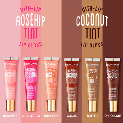 Ruby Kisses Broadway Vita-Lip Tinted Lip Gloss Coconut Oil