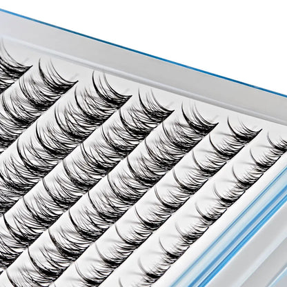BROADWAY DIY Cluster Lashes - Manga-Inspired Wispy Lash Extensions (70-112pcs)