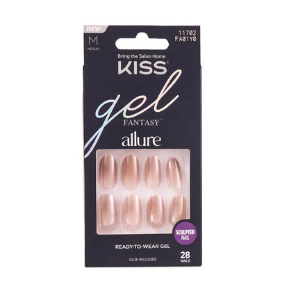 KISS Gel Fantasy Glue On Nails - STUNNED