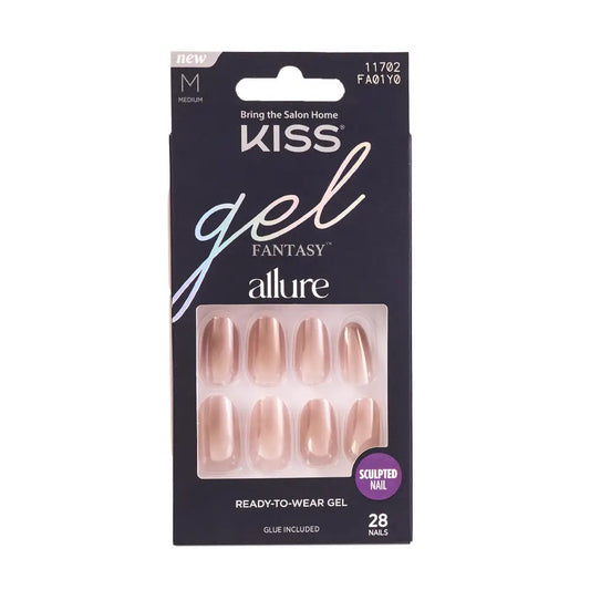 KISS Gel Fantasy Glue On Nails - STUNNED