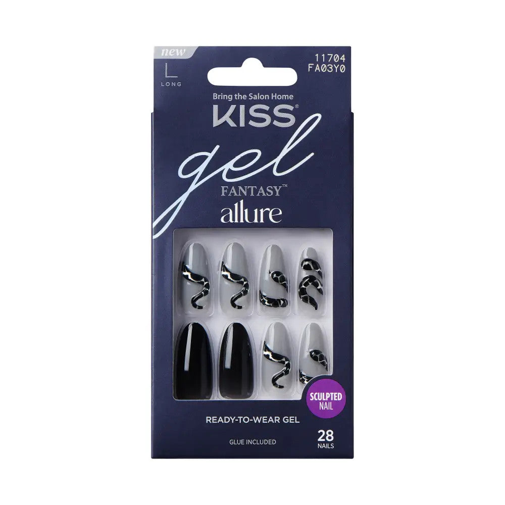 KISS Gel Fantasy Glue On Nails - VOYAGE