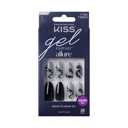 KISS Gel Fantasy Glue On Nails - VOYAGE