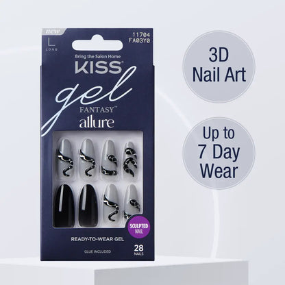 KISS Gel Fantasy Glue On Nails - VOYAGE