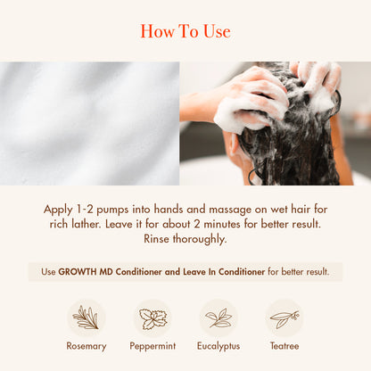 RED Growth MD Shampoo