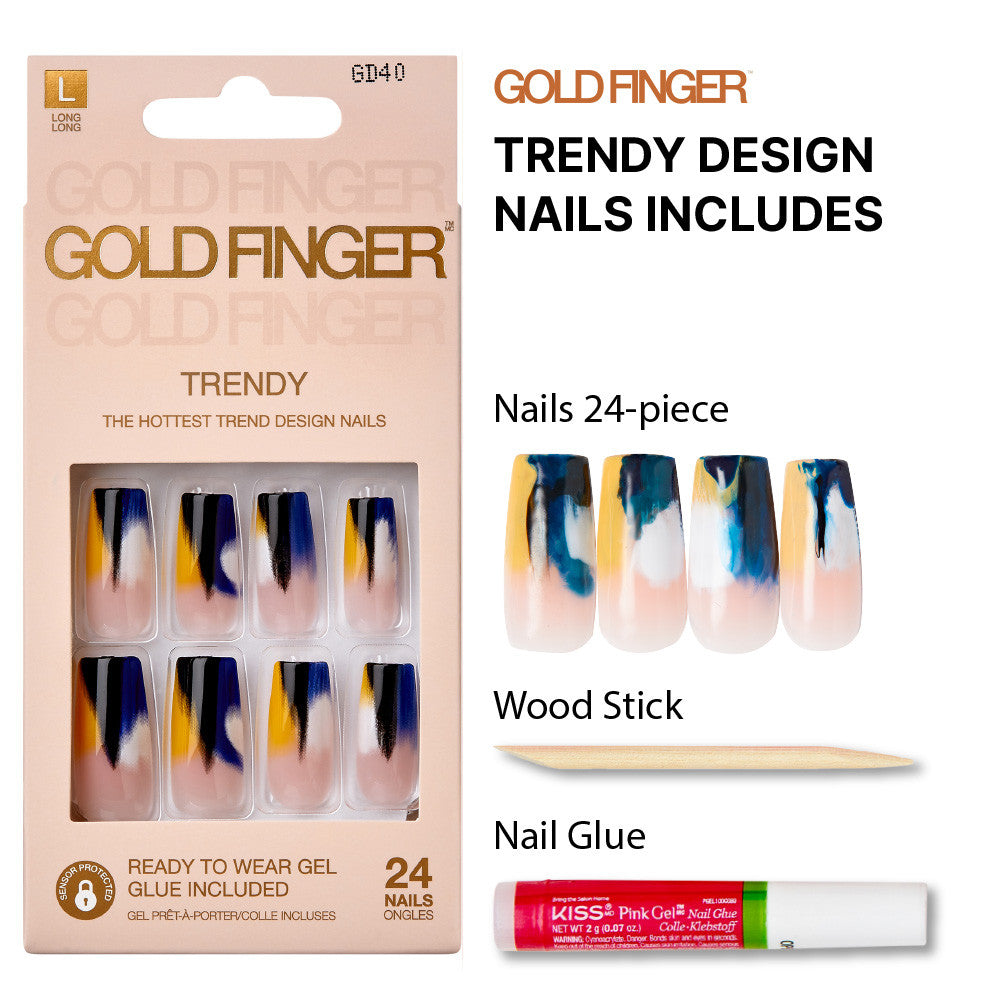 KISS Gold Finger Trendy Nail - Do U Mind